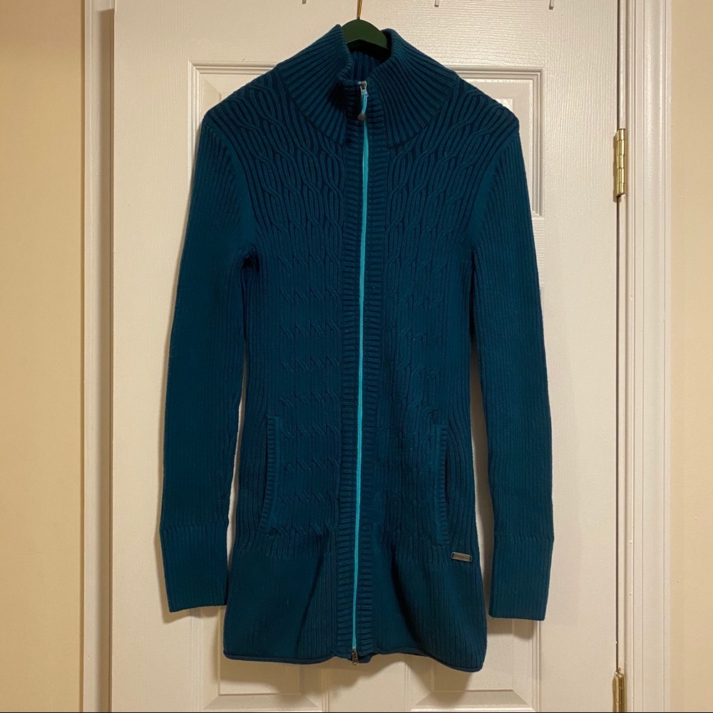 Eddie Bauer Long Cardigan WITH pockets